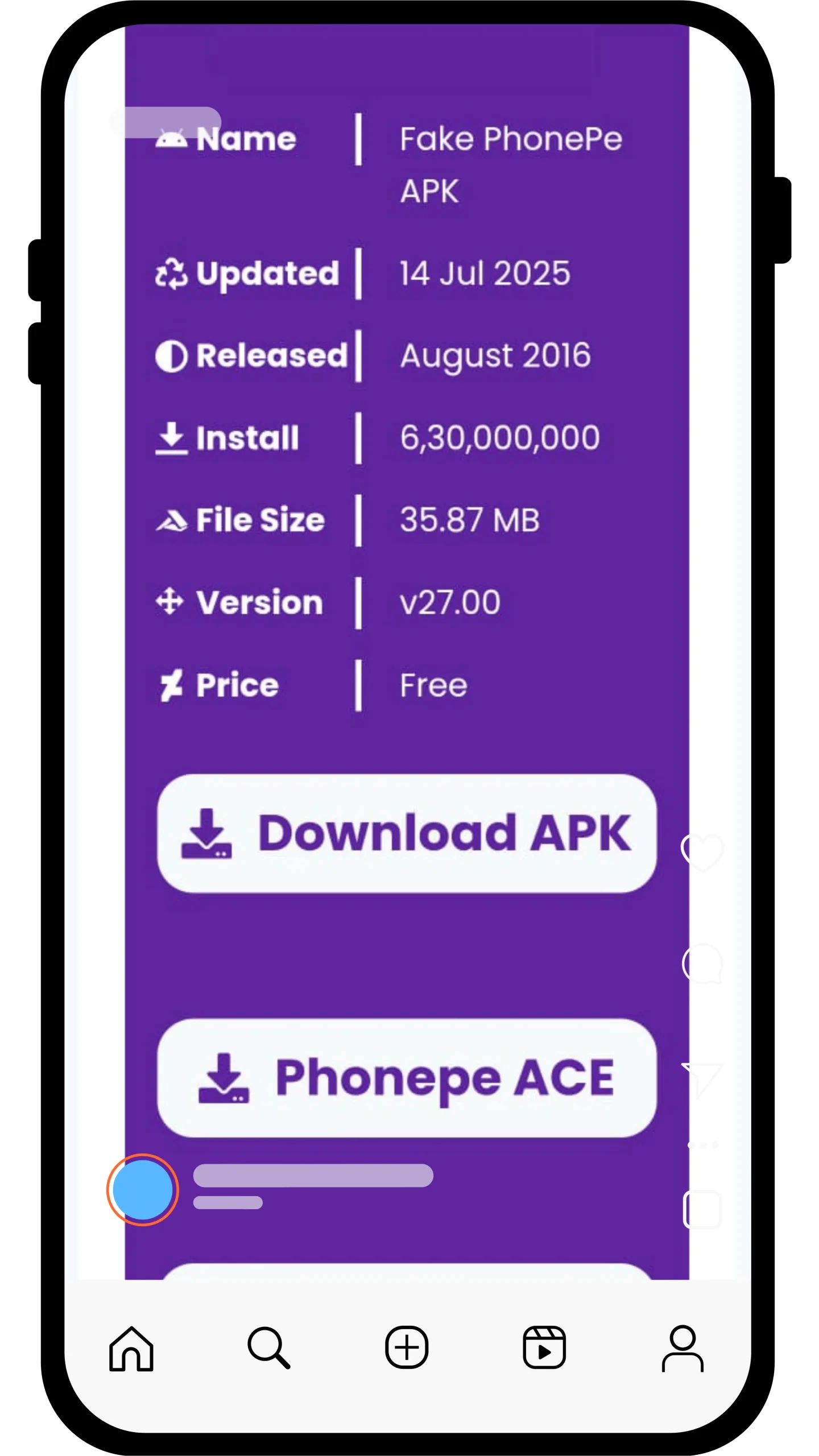 Fake PhonePe APK Download 2026 v26.01.30.0 | Prank App 3 download