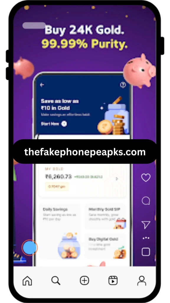 ScreenShots fakephone pe 4