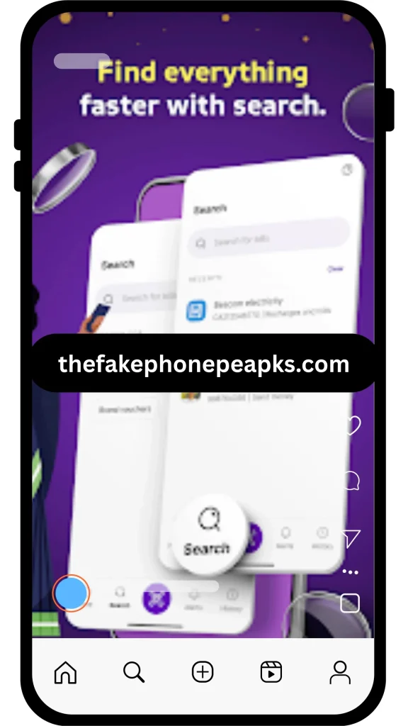 ScreenShots fakephone pe 5